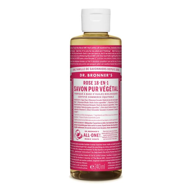 Savon liquide Rose 240 ml-product