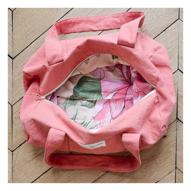 Sac polochon Charlot en coton recyclé-product