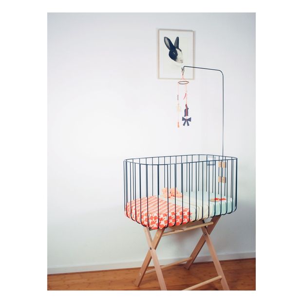 Metal Crib 80x45 cm-product