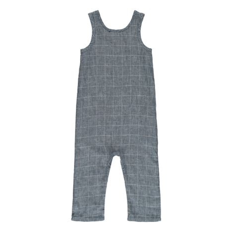 Checked Chambray Jumpsuit-product