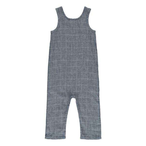 Checked Chambray Jumpsuit-product