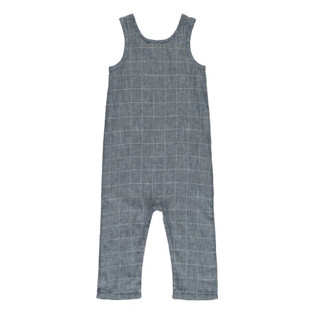 Checked Chambray Jumpsuit-product