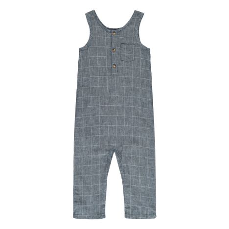 Checked Chambray Jumpsuit-product