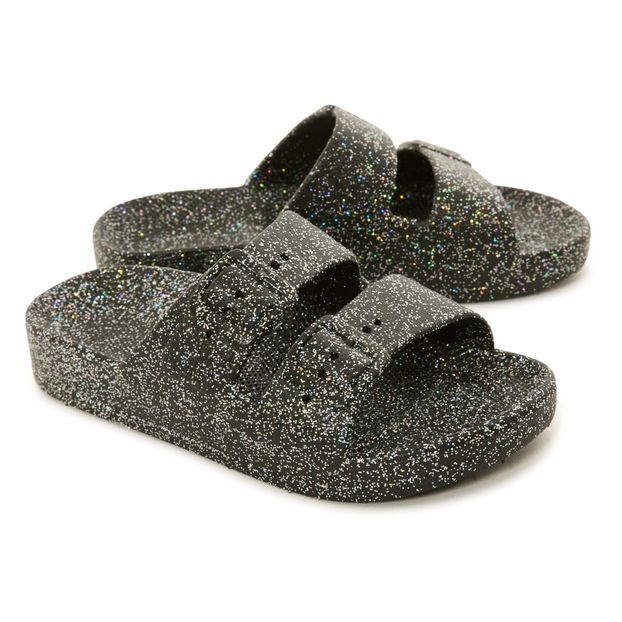 Boucle Imitation Glitter Sandals-product