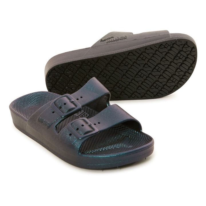 Sandales Metallics Bleu métallique- Image produit n°2
