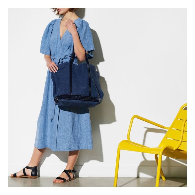 Bolso grande lino lentejuelas-product
