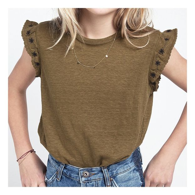T-Shirt Lin Brodé Paola-product