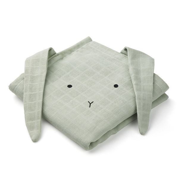 Langes Hannah Lapin en mousseline de coton bio - Set de 2-product