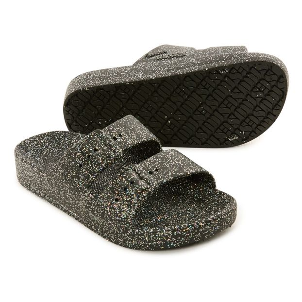 Boucle Imitation Glitter Sandals-product
