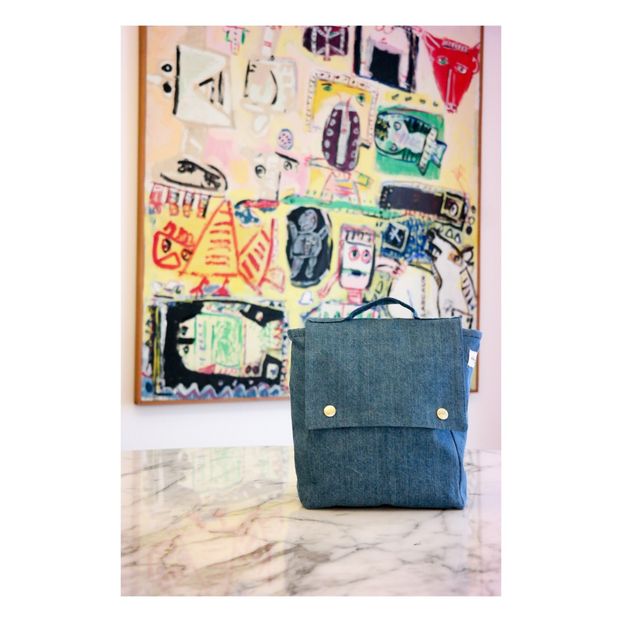 Minimes Recycled Denim Children's Backpack-product