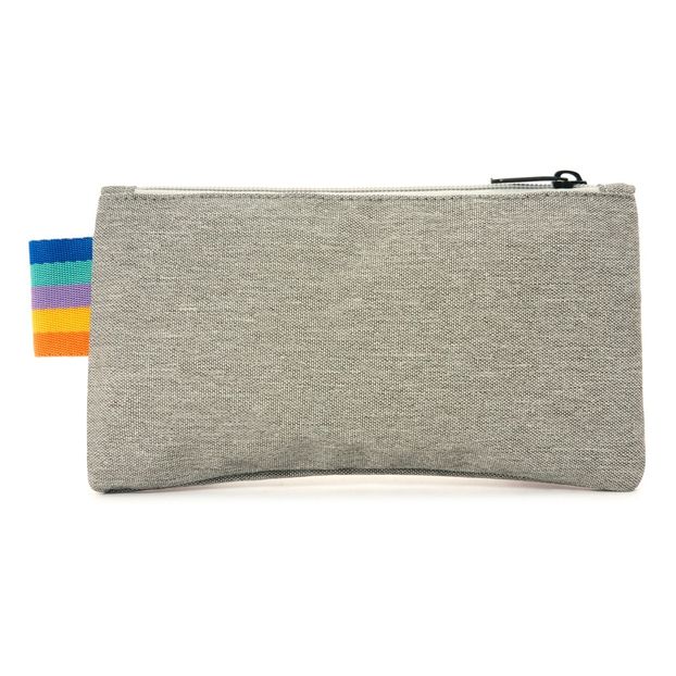 Rainbow Detail Flat Pencil Case-product