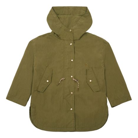 Parka Capuche Intérieur Moucheté Lisse-product