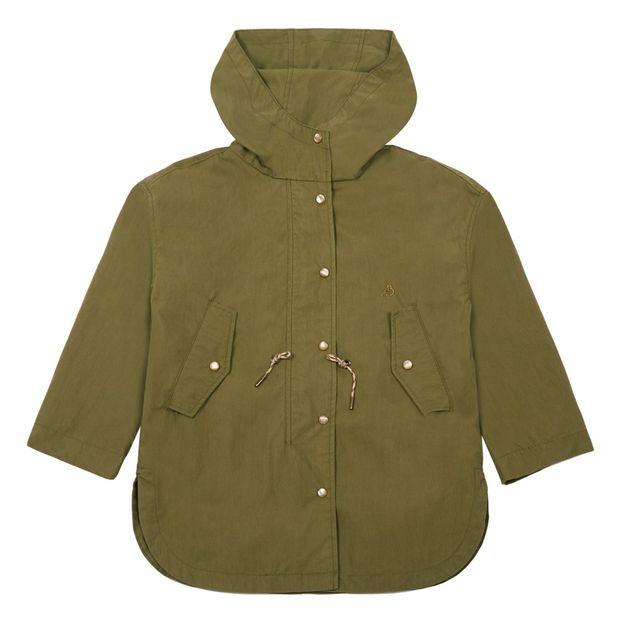 Parka Capuche Intérieur Moucheté Lisse-product