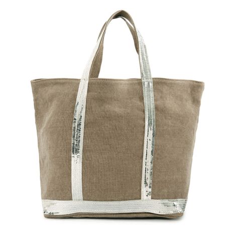 Sequin Linen Medium Shopper-product