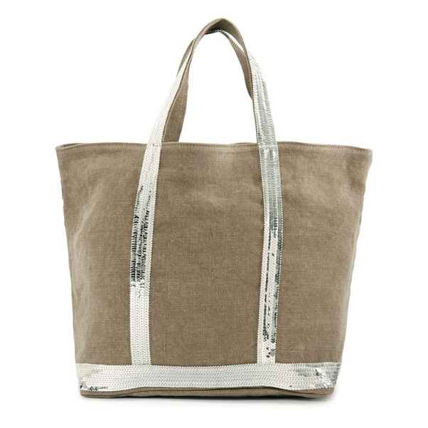 Sequin Linen Medium Shopper-product