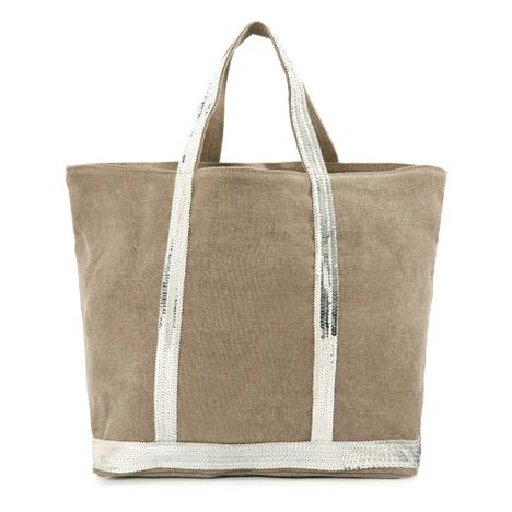 Sequin Linen Medium Shopper-product