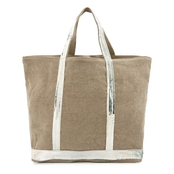 Sequin Linen Medium Shopper-product