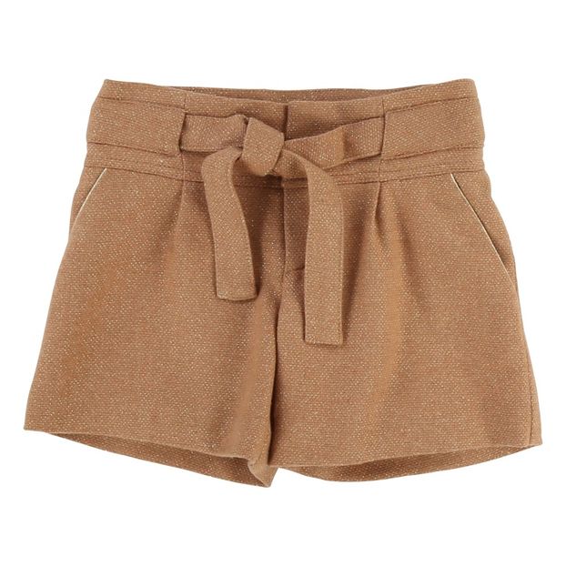 Short Lurex Taille Ajustable Nœud-product