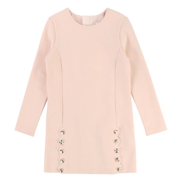 Robe Droite Milano Boutons Gravés-product