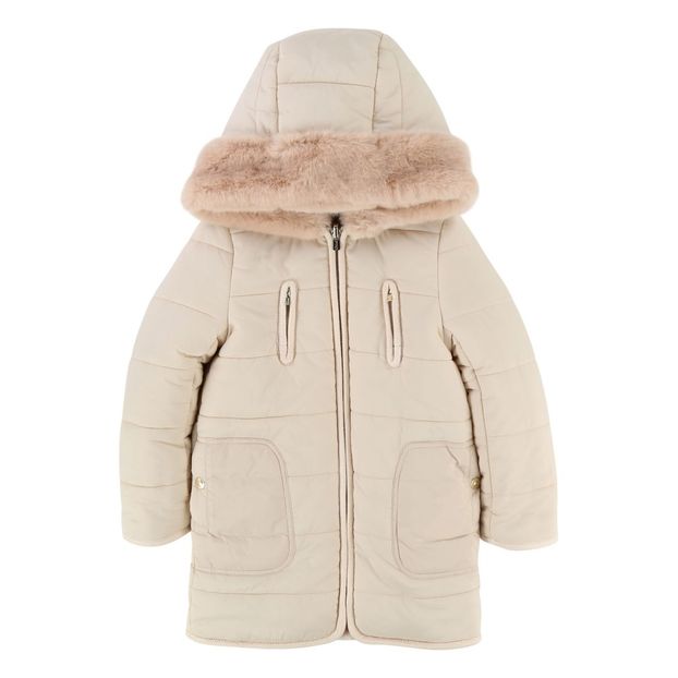 Doudoune Réversible Façon Fourrure Capuche-product