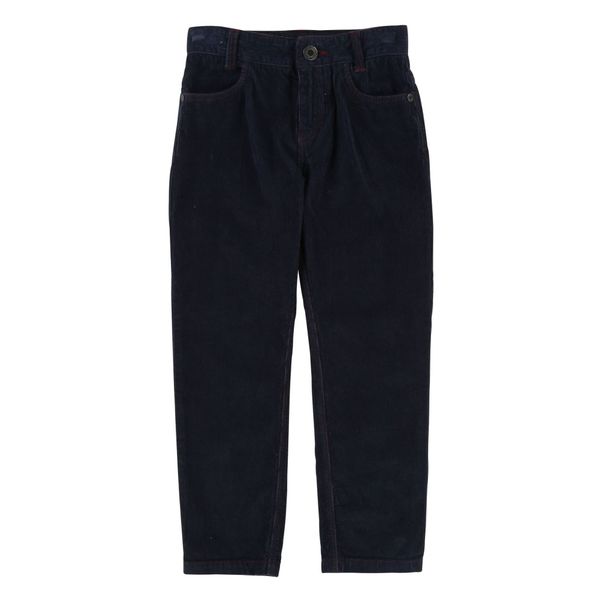 Striped Velvet Slim Trousers -product