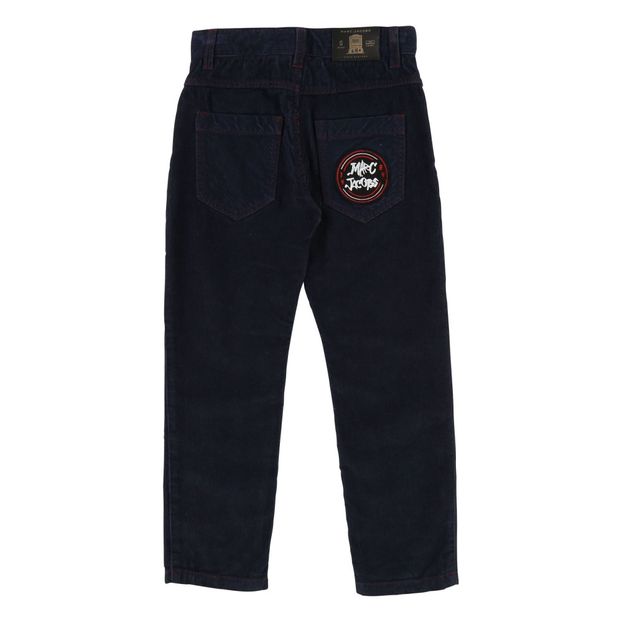 Striped Velvet Slim Trousers -product