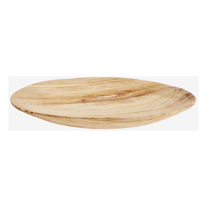 Platos redondos de madera - Set de 3- Imagen del producto n°2