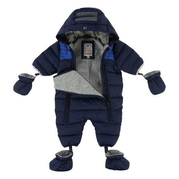 Fleece Lining Snowsuit with Removable Hoodie -product