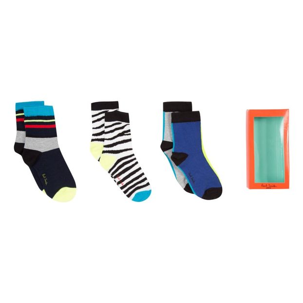 Lot 3 Paires Chaussettes Zèbre Shep-product