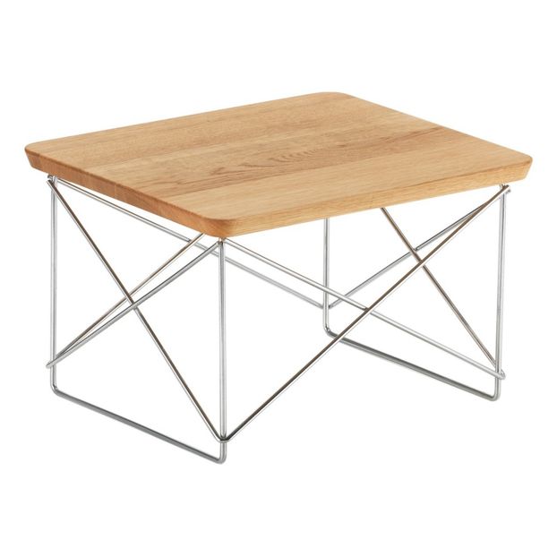 Piccolo Tavolo Occasional LTR - Piétement cromato - Charles & Ray Eames, 1950,-product