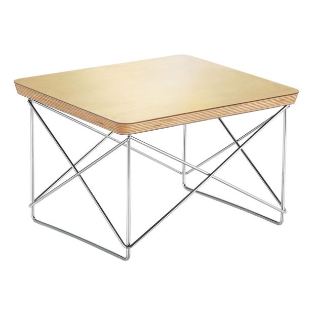 Piccolo Tavolo Occasional LTR - Piétement cromato - Charles & Ray Eames, 1950,-product