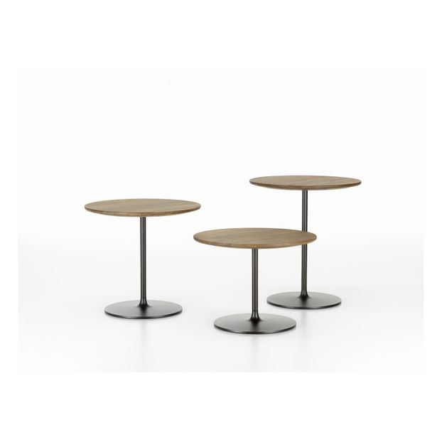 Tavolo d'appoggio Occasional Low Table 35 - Piètement cioccolato - Jasper Morrison, 2016-product