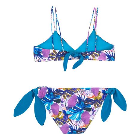 Maillot de Bain 2 Pièces Fleurs Nœuds-product