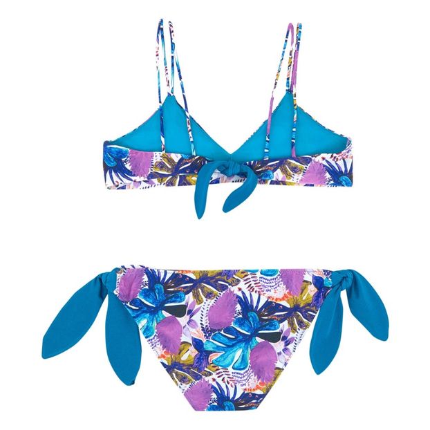 Maillot de Bain 2 Pièces Fleurs Nœuds-product