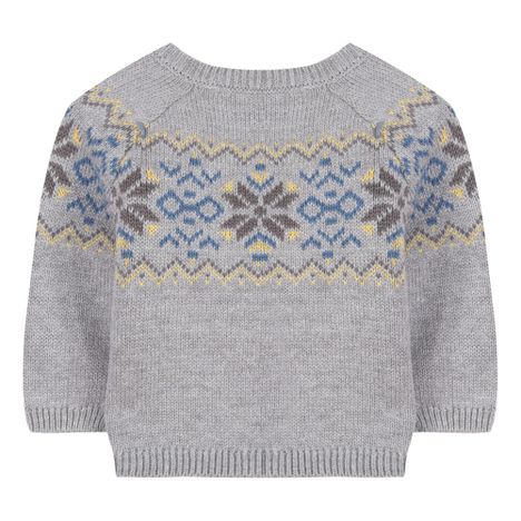 Pull Coton et Laine Jacquard-product