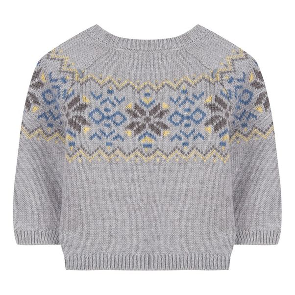 Pull Coton et Laine Jacquard-product