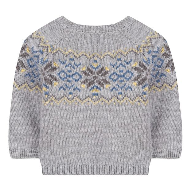 Pull Coton et Laine Jacquard-product