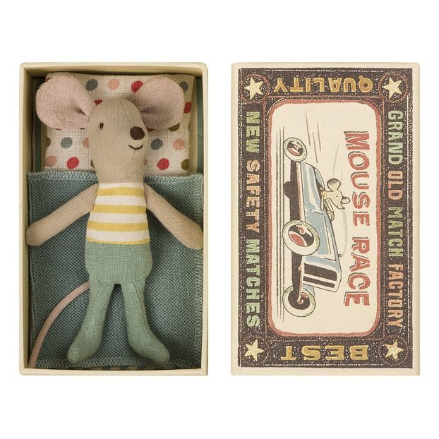 Mouse Little Brother in a Box Cuddly Toy 10cm-product