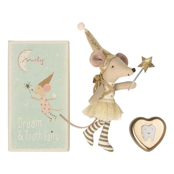 Mouse Big Sister in a Metal Box Cuddly Toy 12cm-product