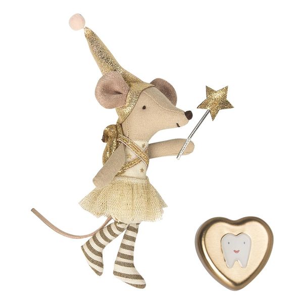 Mouse Big Sister in a Metal Box Cuddly Toy 12cm-product