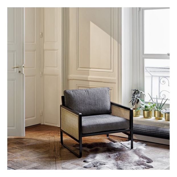 Fauteuil Cannage - Velours-product