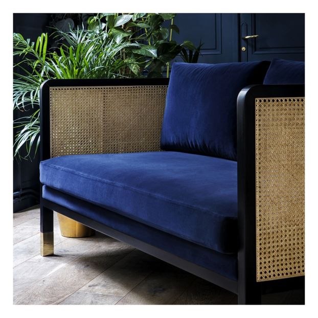 Canapé 2 places Cannage - Velours-product