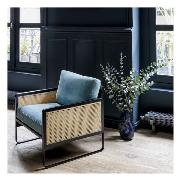 Fauteuil Cannage - Velours-product