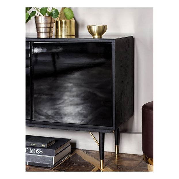 Varnished MDF Mirrored Buffet -product