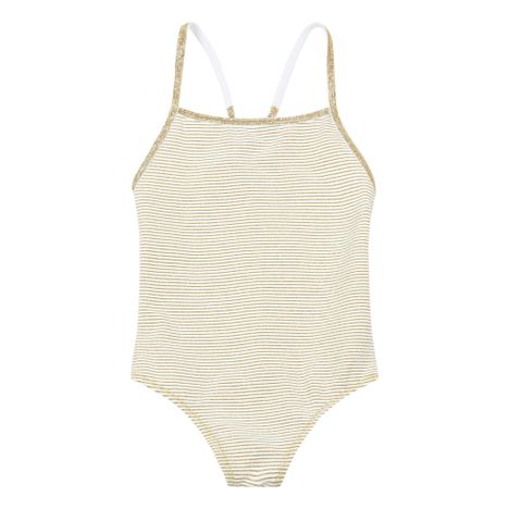 Maillot de Bain 1 Pièce Lurex Rayé Georgia Babe - Collection Enfant --product