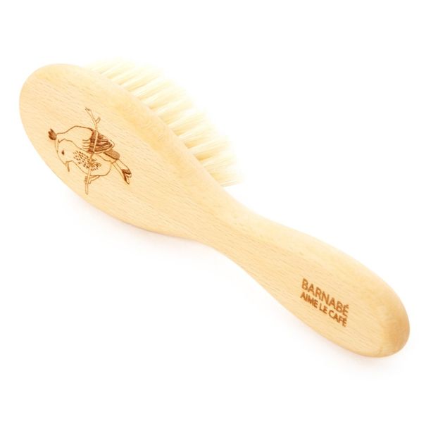 Cepillo para el pelo de haya y cerdas de seda Pájaro-product
