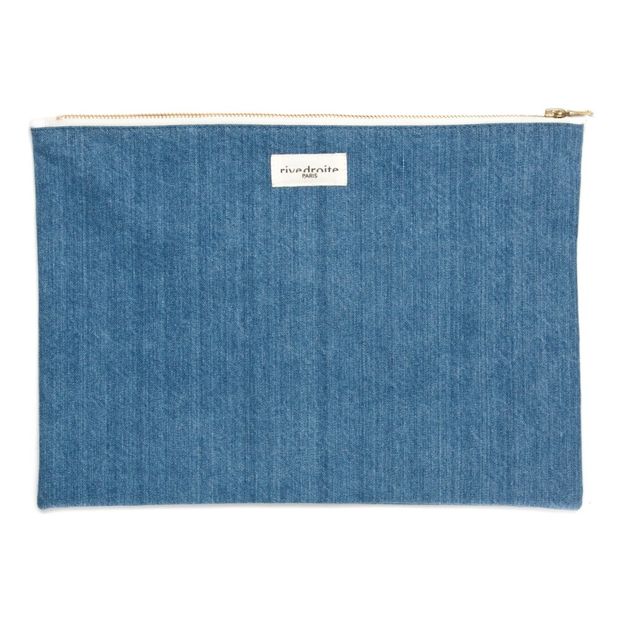 Pochette Gabrielle en denim upcyclé-product