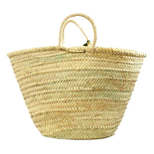 Smallable x Rose in April Dream Adult embroidered Basket with Pompoms-product