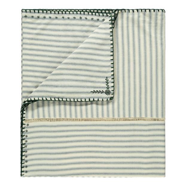 Nappe Suzanne rayures et fleurs-product