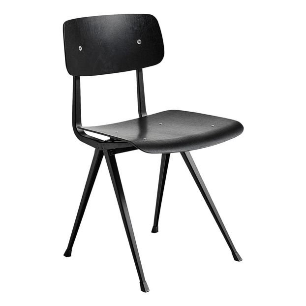 Chaise Result en chêne teinté - Réedition Friso Kramer & Wim Rietveld-product